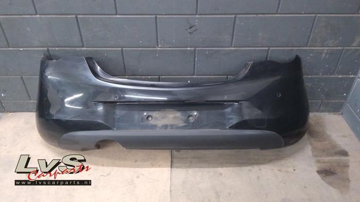 Achterbumper van een Opel Corsa (Z22Y), Auto-onderdelen, Gebruikt, -, -, Opel
