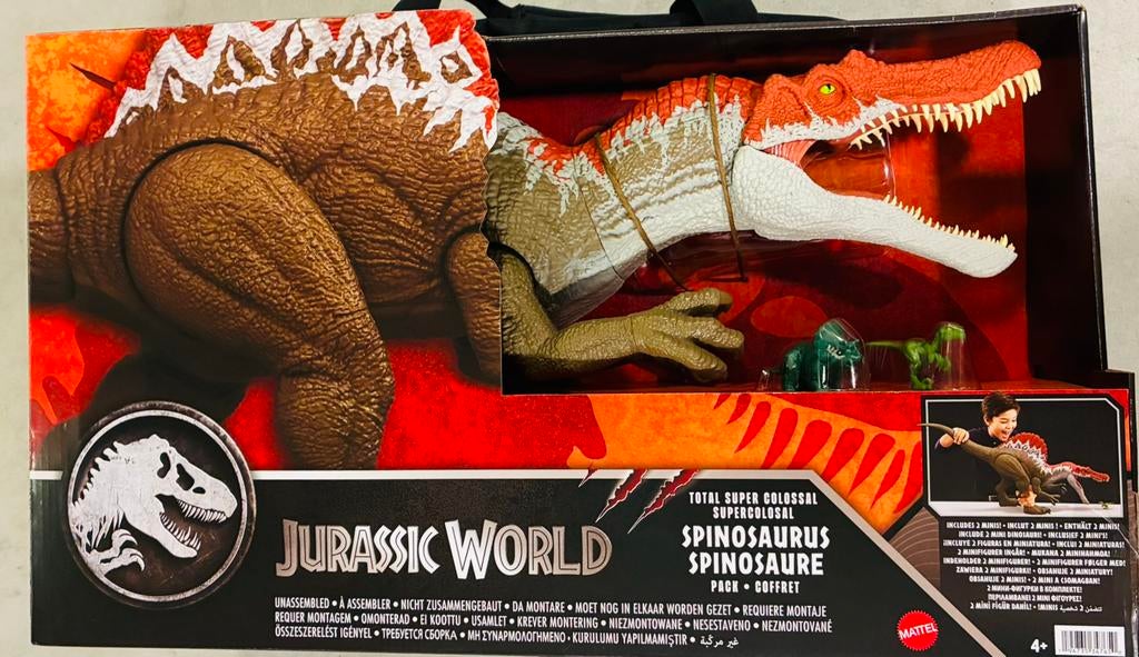 Super colossal spinosaurus ongeopend 92cm, Ophalen of Verzenden, Nieuw