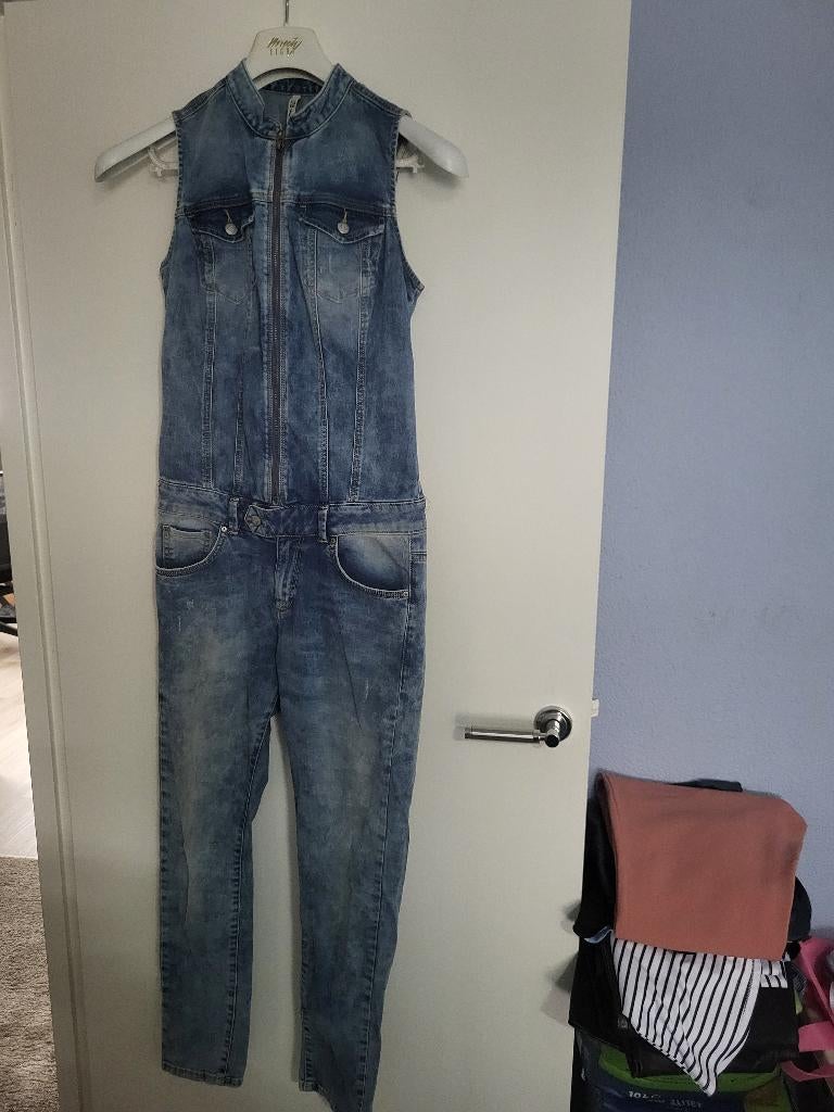 Spijkerpak / jumpsuit, Maat 38/40 (M), Blauw, Ophalen of Verzenden, LTB