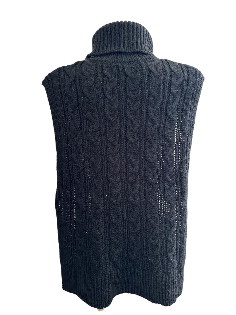 Rosemunde gilet One Size, Kleding | Dames, Maat 38/40 (M), Verzenden, Zwart, Zo goed als nieuw