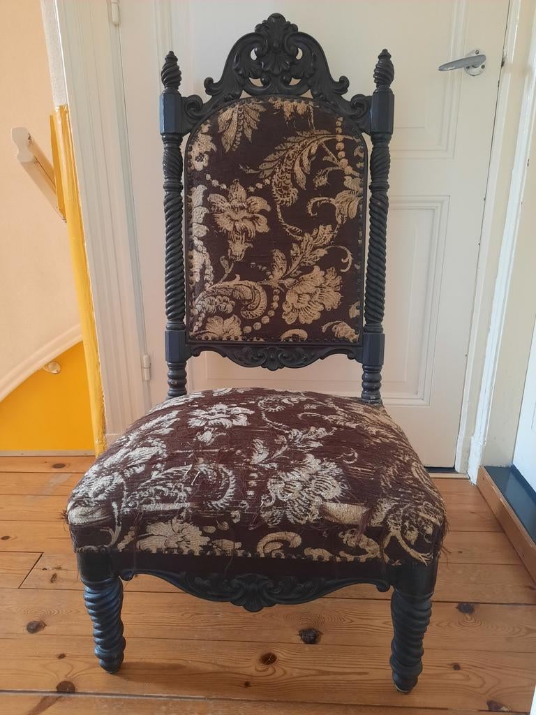 Antiek breistoeltje, Antiek en Kunst, Antiek | Meubels | Stoelen en Banken, Ophalen