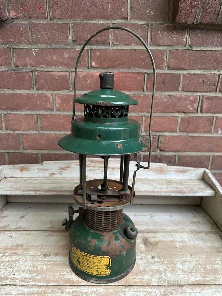 WO2 Coleman 1944 U.S. Army benzine lamp / GI lantern, Ophalen of Verzenden