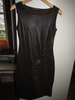 G146 Rozes of Avalon mt S (38) jurk bruin suedine animal, Maat 38/40 (M), Bruin, Ophalen of Verzenden, Zo goed als nieuw