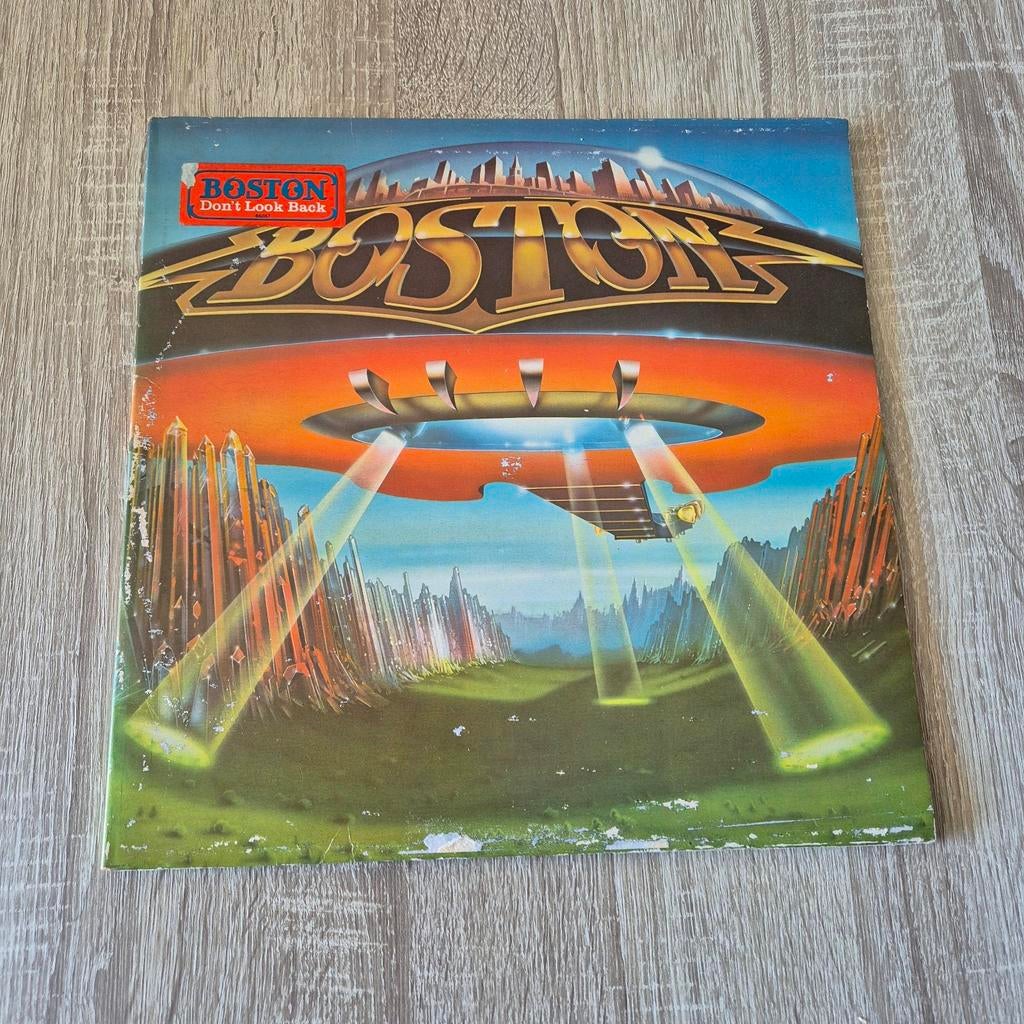 Boston - Don't Look Back LP - Hoes beschadigd, Cd's en Dvd's, Gebruikt, Ophalen of Verzenden, 1970 - 1979, 12 inch