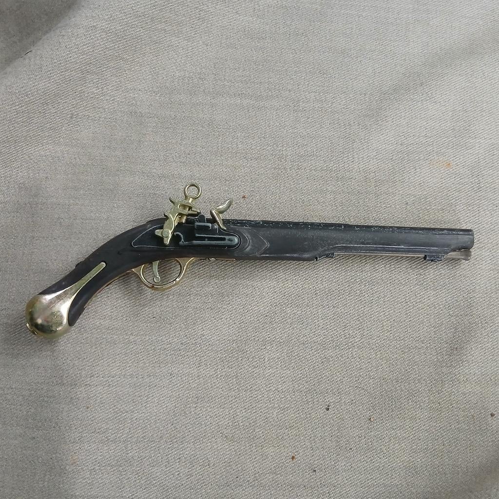 Miniatuur replica 18e eeuws pistool.  Sierpistool, Antiek en Kunst, Ophalen of Verzenden