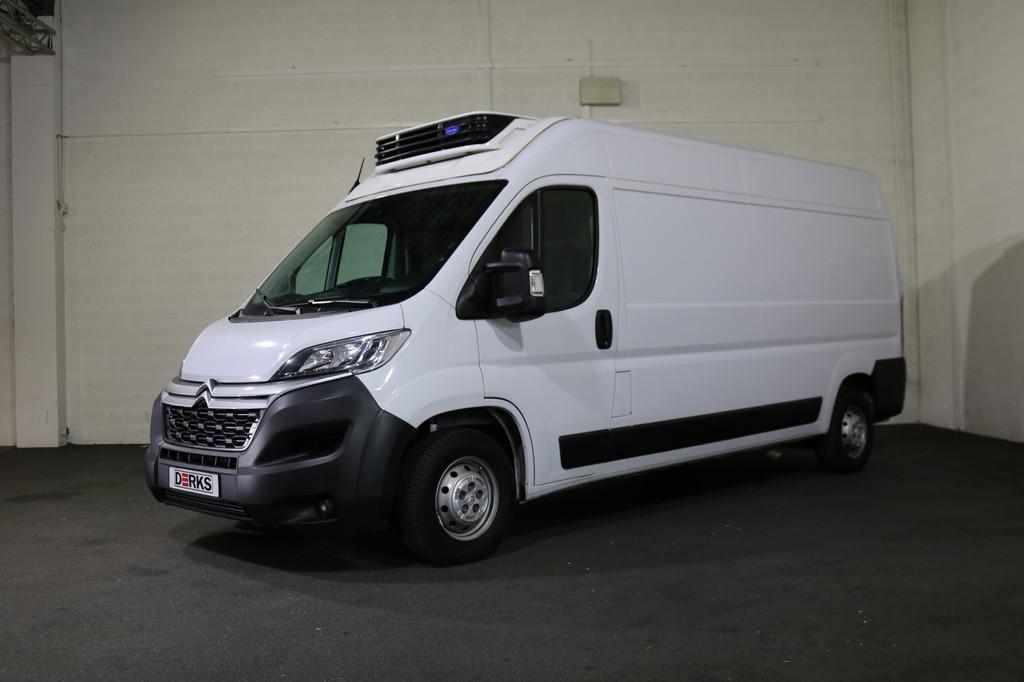 Citroën Jumper 2.2 BlueHDi 140pk L3 H2 Koelwagen Vrieswagen, Voorwielaandrijving, Stof, Gebruikt, 4 cilinders