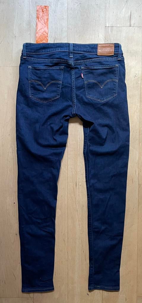 Levi’s Levi 711 Skinny jeans spijkerbroek W28 L32, Ophalen of Verzenden, Zo goed als nieuw, Blauw, W28 - W29 (confectie 36)