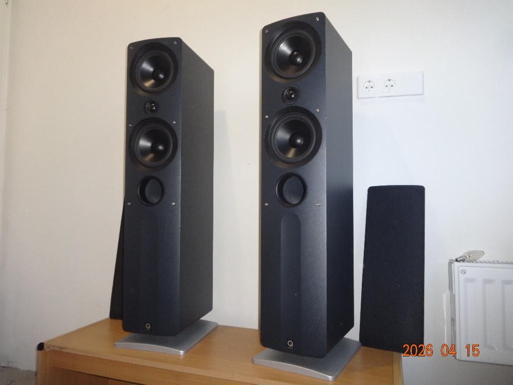 Q Acoustics 1050i, Audio, Tv en Foto, Luidsprekers, Zo goed als nieuw, 120 watt of meer, Front, Rear of Stereo speakers, Ophalen