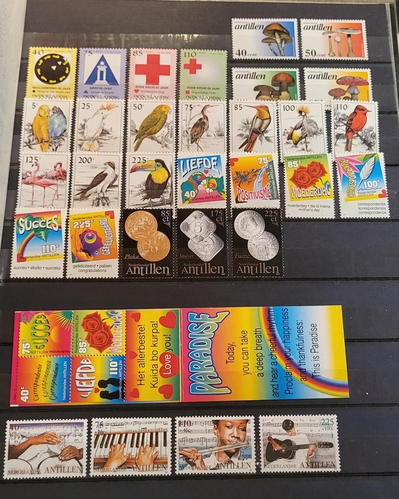 kavel postzegels Nederlandse Antillen postfris 1997 compleet, Postzegels en Munten, Postzegels | Nederlandse Antillen en Aruba