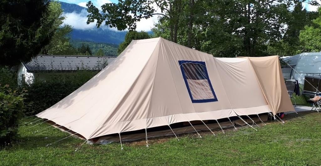 tent, Caravans en Kamperen, Ophalen, Gebruikt, Tot en met 4