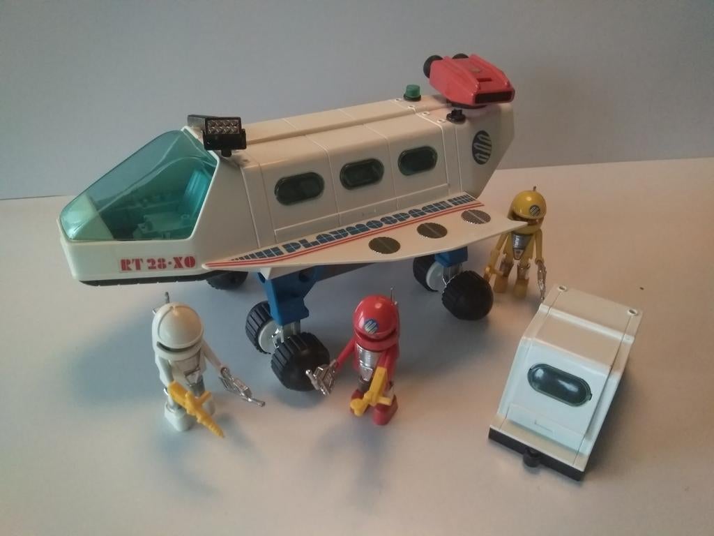 Playmospace ruimteschip (3535). Jaren 80, Kinderen en Baby's, Speelgoed | Playmobil, Ophalen of Verzenden, Gebruikt, Complete set