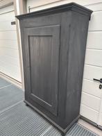 Antieke eendeurskast. Rustieke kast landelijk brocant, Ophalen, Gebruikt