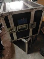 2 dubbele flightcases zonder 19 inch rack, Ophalen of Verzenden, Gebruikt, Overige instrumenten, Flightcase