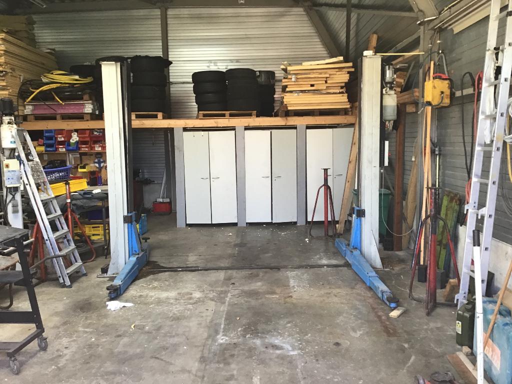 2koloms hefbrug 5ton, Ophalen, Gebruikt