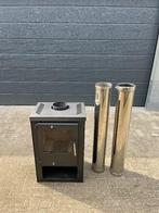 Houtkachel kachelpijp Terraskachel overkapping allesbrander, Ophalen, Zo goed als nieuw