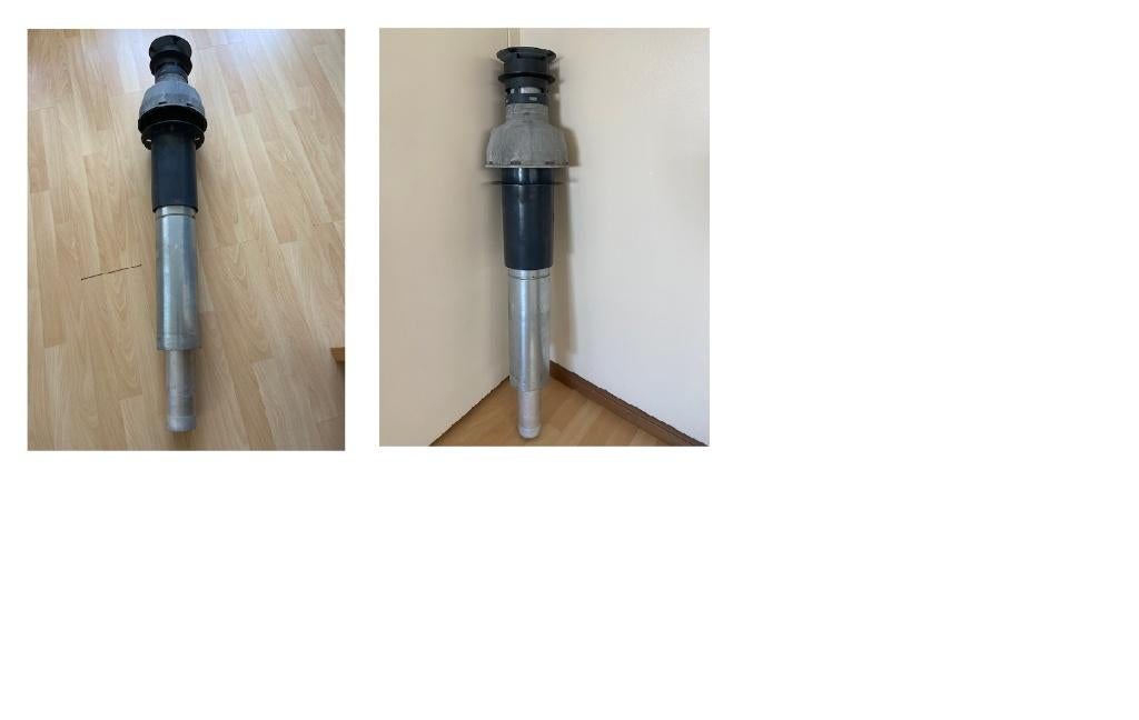 Te koop: Rookgas afvoer, Doe-het-zelf en Verbouw, Verwarming en Radiatoren, Verzenden, Minder dan 60 cm, Cv-ketel of Combi-ketel