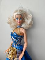 1991 Barbie Ibiza pop in blauwe jurk, Ophalen of Verzenden, Gebruikt, Barbie