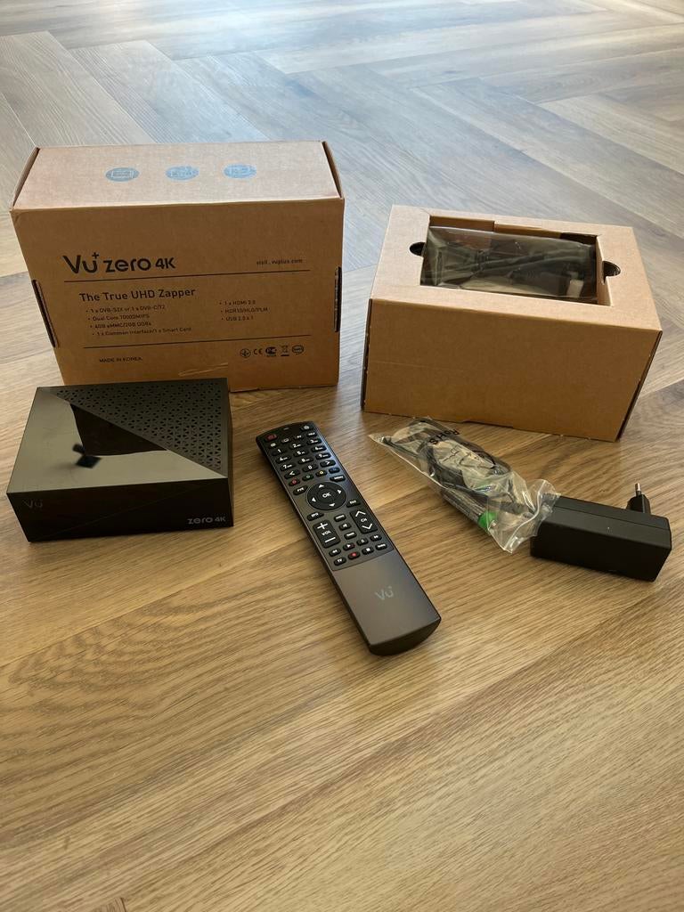 NIEUWE Vu+ Zero 4K UHD Satellietontvanger, Ophalen of Verzenden, Nieuw, Decoder