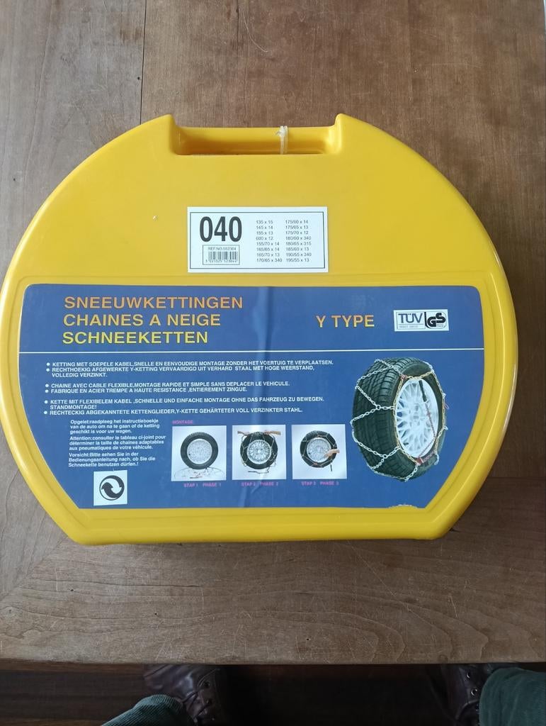 Sneeuwkettingen Type Y 040, nooit gebruikt - diverse maten, Auto diversen, Sneeuwkettingen, Ophalen of Verzenden, Nieuw