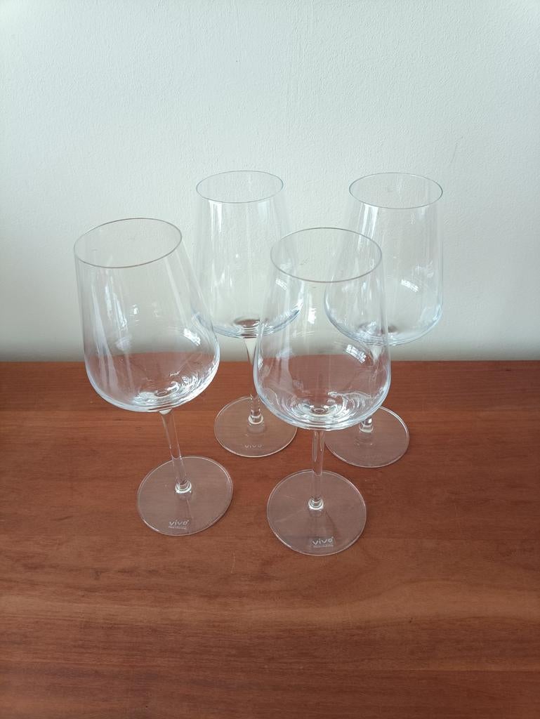 Vivo Villeroy & Boch wijnglazen (4 stuks), Glas of Glazen, Ophalen of Verzenden, Overige stijlen, Glas