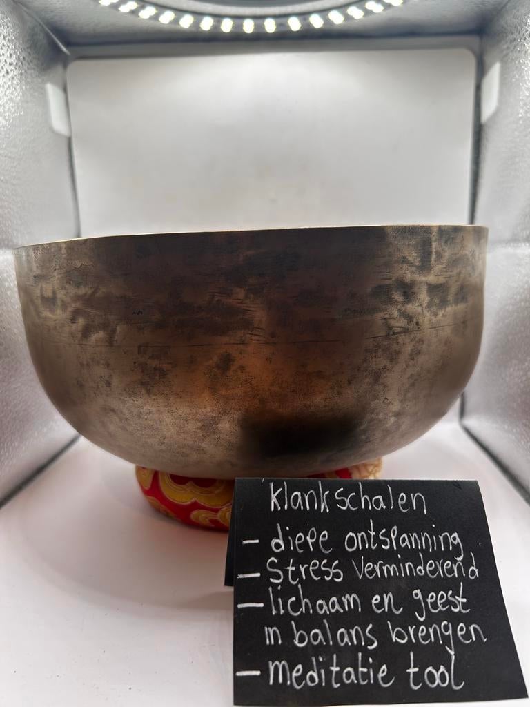 Antieke klankschaal, Ophalen of Verzenden, Nieuw, Meditatie of Yoga, Overige typen