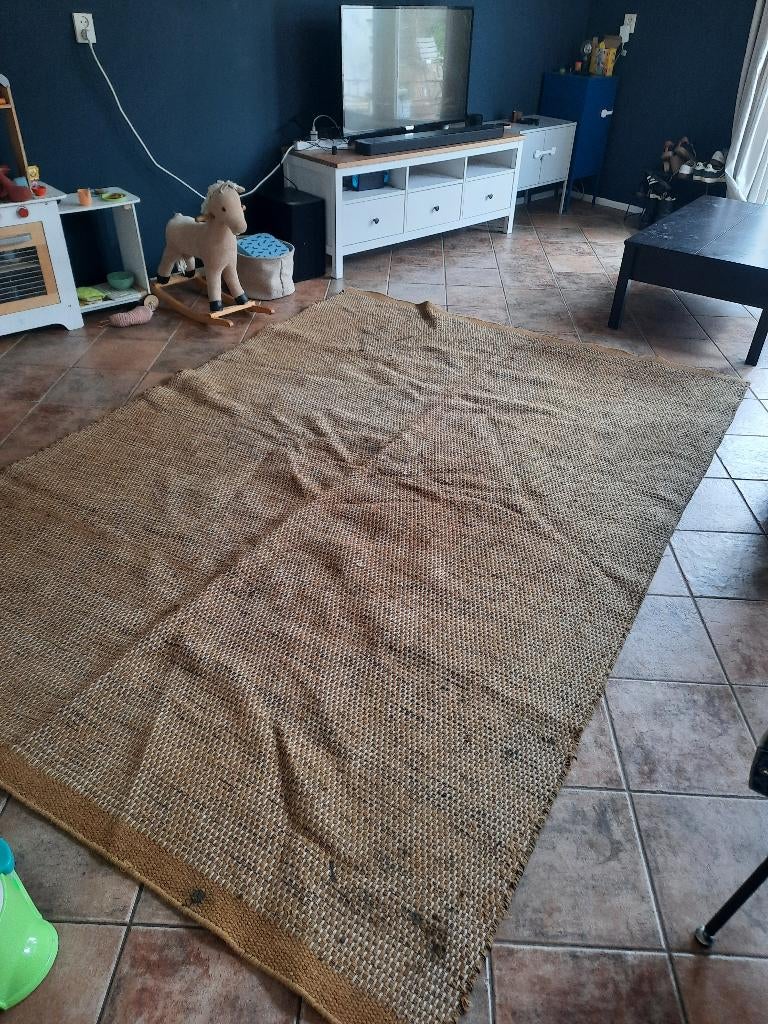 Tapijt van Rebellenclub, Ophalen, Gebruikt, Bruin, 150 tot 200 cm