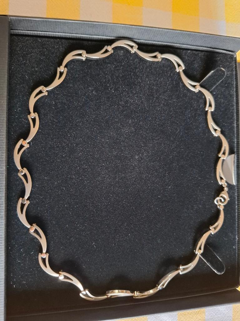 Boccia Titanium Dames Collier Ketting 46 cm, Ophalen, Zo goed als nieuw, Overige materialen