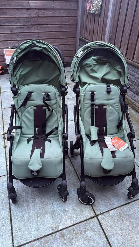 2 buggys inklapbaar 50 Euro, Kinderen en Baby's, Buggy's, Zo goed als nieuw, Ophalen of Verzenden