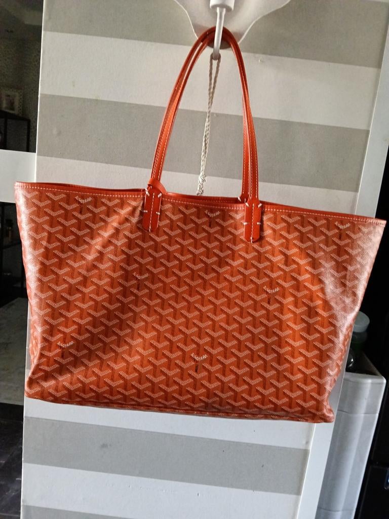 Grote Goyard Shopper - Zeer Goede Staat, Veel Ruimte, Ophalen of Verzenden, Zo goed als nieuw, Oranje, Shopper