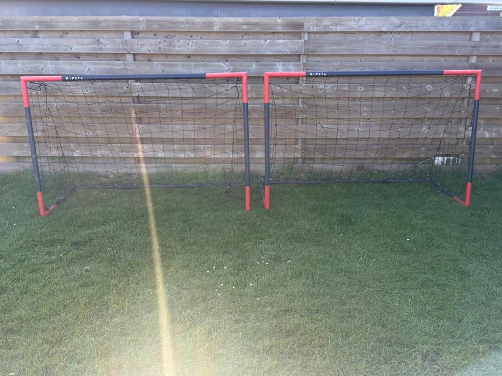 Kipsta voetbaldoelen  190 x 120 - Set van 2, Maat L, Ophalen, Gebruikt, Overige typen