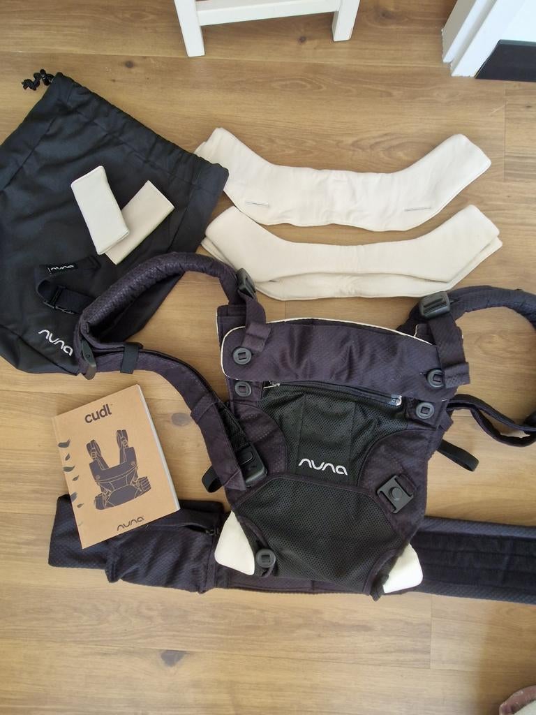 Nuna draagzak - Zo goed als nieuw, Kinderen en Baby's, Babydragers en Draagdoeken, Ophalen of Verzenden, Zo goed als nieuw, Draagzak