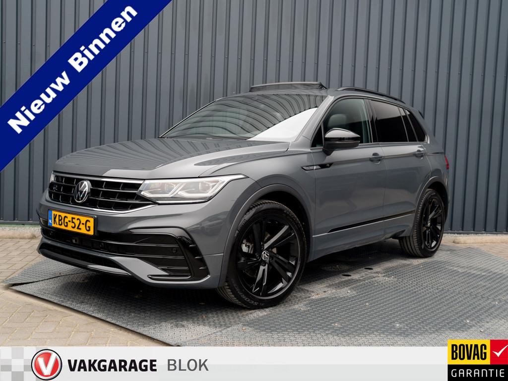 Volkswagen Tiguan 1.5 TSI R-Line Business | Black Style | Pa, Auto's, Volkswagen, 12 maanden, 15 km/l, Euro 6, 4 cilinders