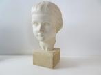 plaasteren kinderkopje hoofd sculptuur Bert servaes 1945, Antiek en Kunst, Ophalen of Verzenden