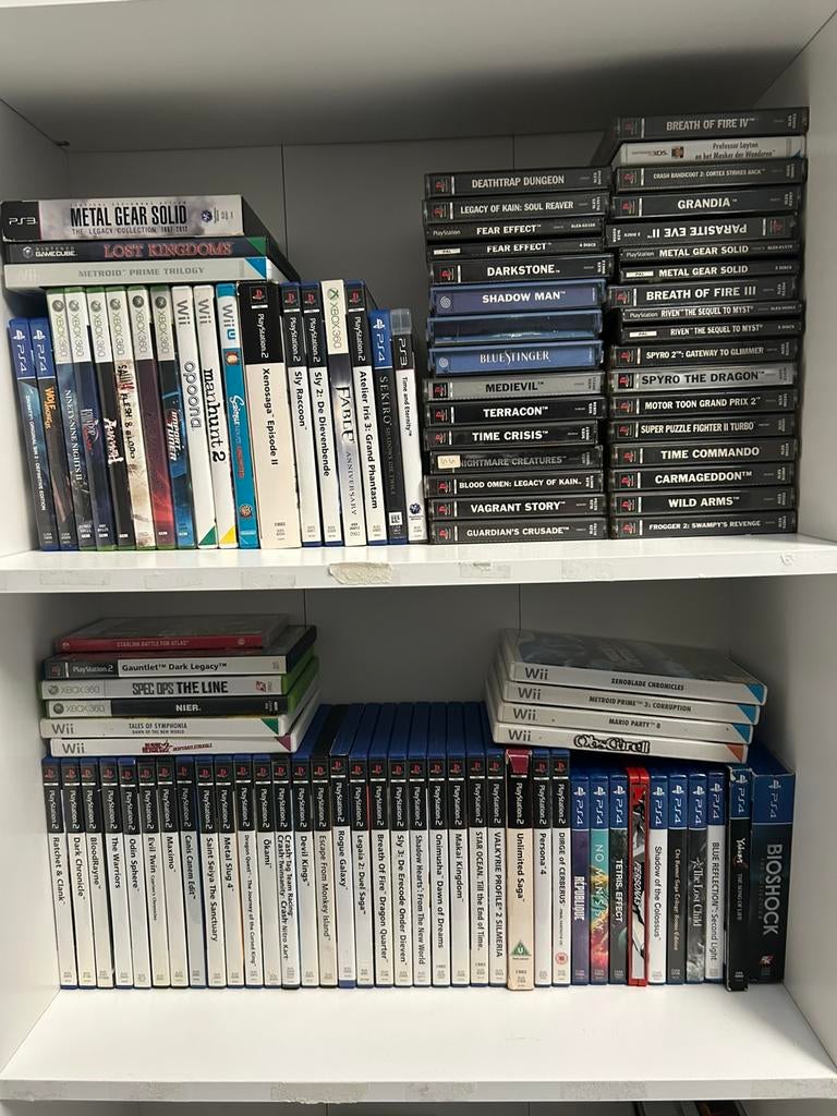 Grote videogame verzameling te koop, Ophalen of Verzenden, Zo goed als nieuw