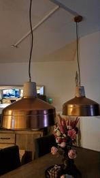 Twee zo goed als nieuwe hanglampen, Ophalen, Modern, Industrieel, Zo goed als nieuw, Metaal