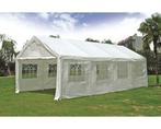 partytent 4 x 8 meter Wit, Ophalen, Opvouwbaar, Partytent, Zo goed als nieuw