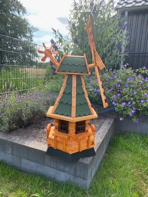 Schitterende Tuinmolen 100 cm, Tuin en Terras, Windwijzers en Windmolens, Ophalen of Verzenden, Nieuw