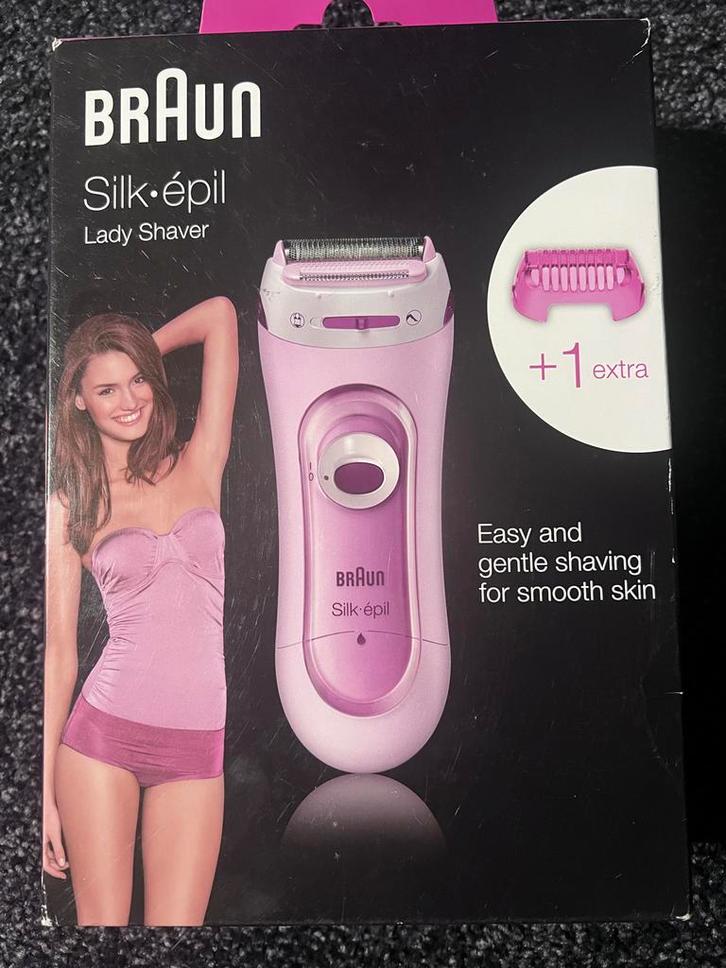 Braun Silk-épil 5-100 Draadloos Scheerapparaat Roze, Witgoed en Apparatuur, Persoonlijke-verzorgingsapparatuur, Nieuw, Scheren en Epileren