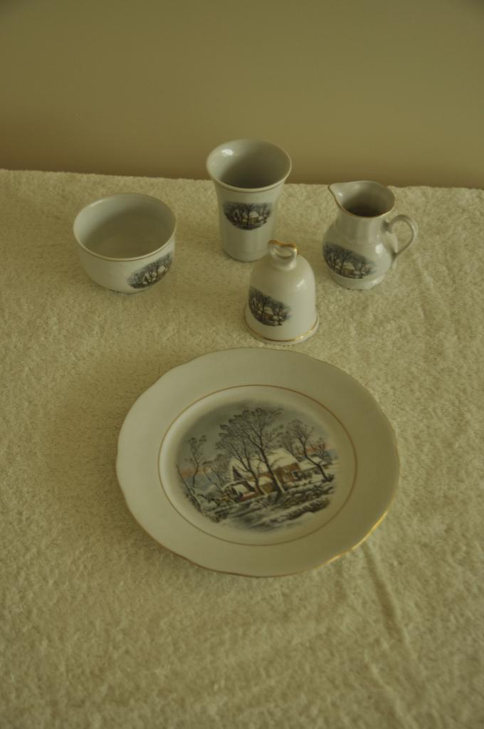Winterservies Avon, Verzamelen, Ophalen, Huis en Inrichting