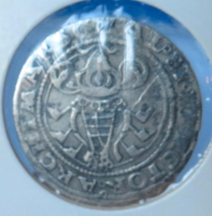 1/4 daalder (taler) Mauricius (Moritz) Hertog v. Saksen 1550, Postzegels en Munten, Munten | Nederland, Losse munt, Overige waardes