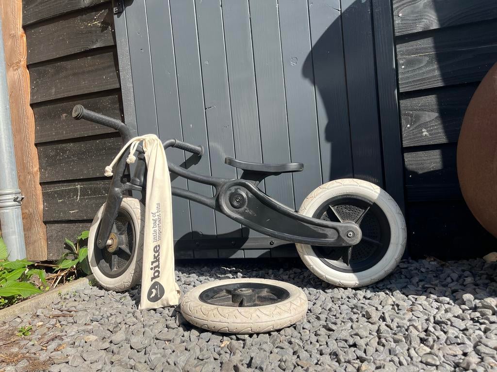 Wishbone Bike 3-in-1 Loopfiets Zwart, Ophalen, Gebruikt, Loopfiets