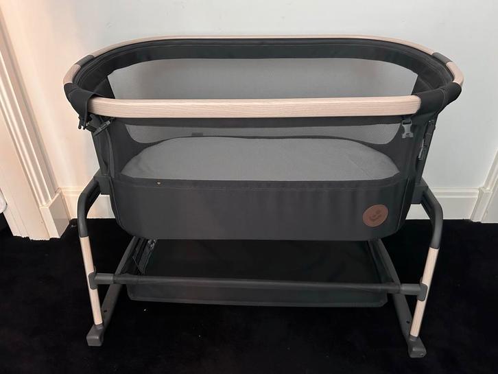 Maxi-Cosi Iora Co-sleeper met dekens, lakens en hemel, Kinderen en Baby's, Babywiegjes en Ledikanten, Zo goed als nieuw, Wieg