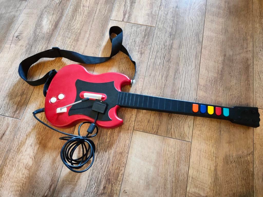 Guitar Hero Gibson SG voor PS2 | PlayStation 2, Spelcomputers en Games, Games | Sony PlayStation 2, Muziek, 1 speler, Ophalen of Verzenden