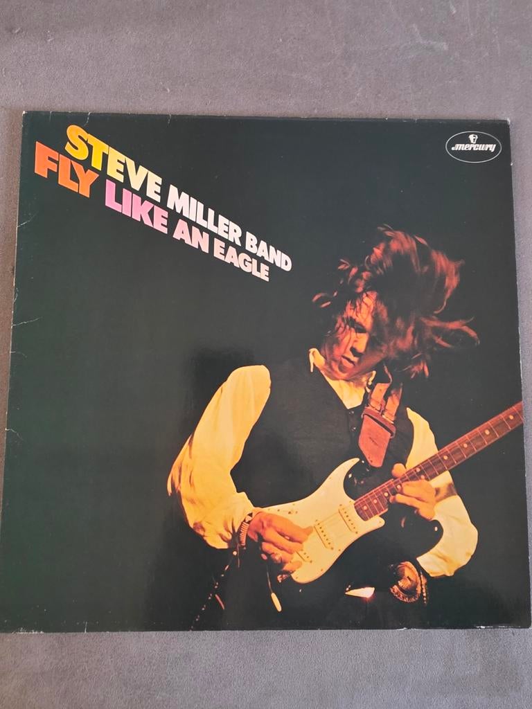 Steve Miller Band - Fly Like An Eagle LP (Langspeelplaat), Cd's en Dvd's, Vinyl | Rock, Ophalen, Gebruikt, 12 inch, Poprock