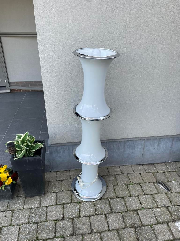 Vintage Enrico Tranconi / Vistosi vloerlamp  ( 128 x 31 cm ), Ophalen, Zo goed als nieuw