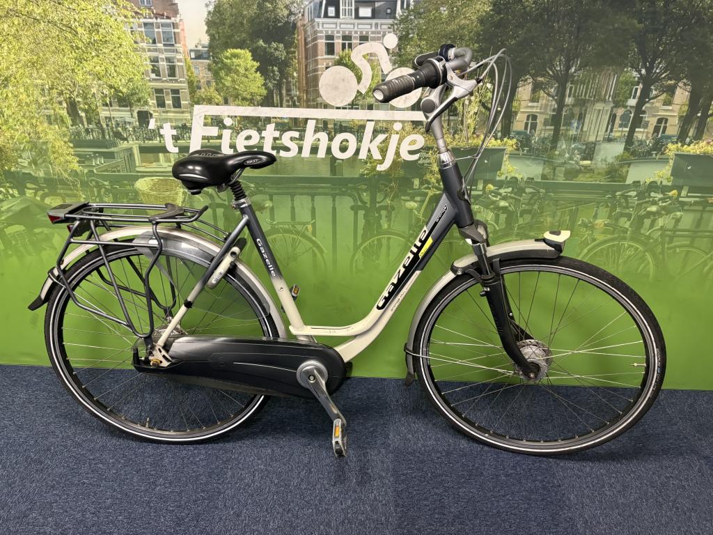 Fietshokje Raaks: Gazelle Orange damesfiets 53cm