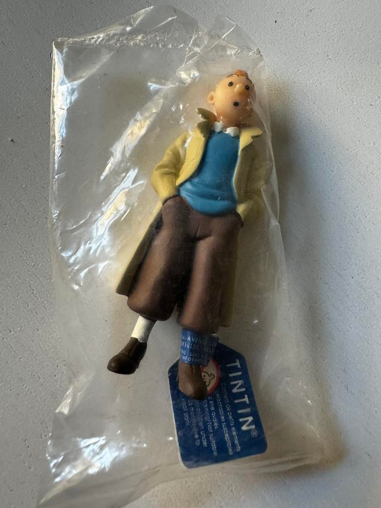 Kuifje kaarten. Sleutelhanger raket en poppetje. Nieuw seal, Ophalen of Verzenden, Kuifje, Beeldje of Figuurtje