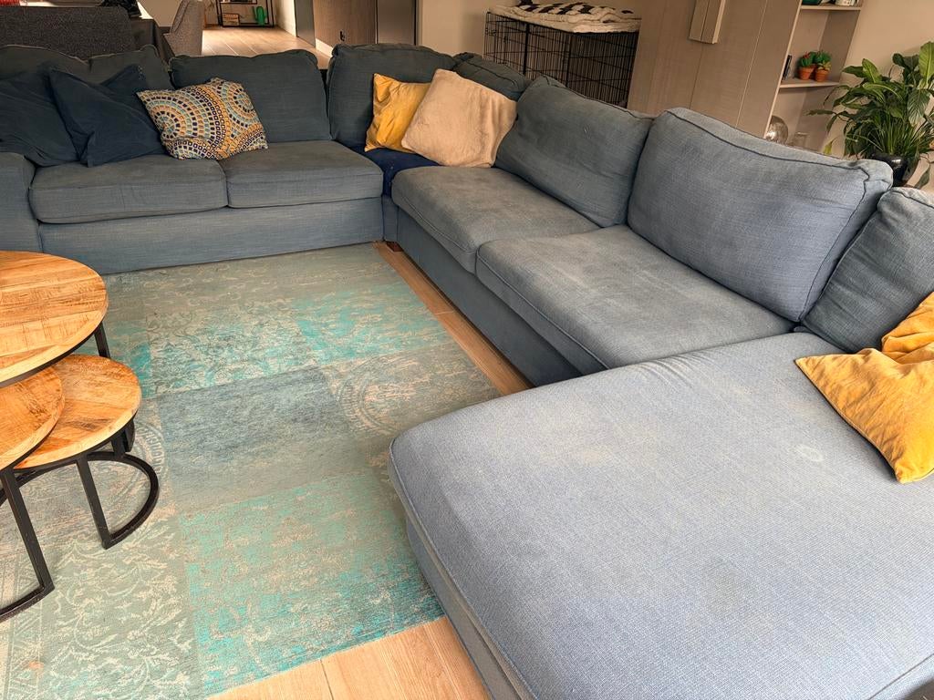 IKEA KIVIK Hoekbank - Comfortabel en Ruim, Ophalen, 250 tot 300 cm, Gebruikt, 100 tot 125 cm