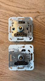 Gira System 3000 2455 LED dimmer 2x, neventoestel 2389 1x, Ophalen of Verzenden, Overige typen