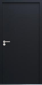 Stalen Buitendeur Volpaneel B90 H200cm Antraciet, Niet ingevuld, 80 tot 100 cm, Niet ingevuld, Nieuw